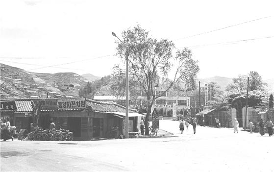 원주경찰서 삼거리 1970년