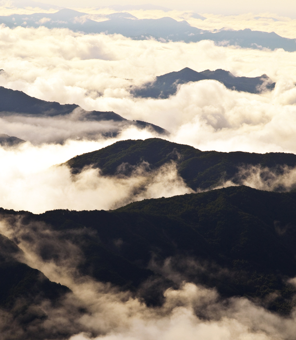 Chiaksan Mountain Panorama