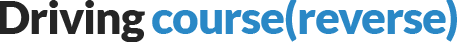 Driving course(reverse)