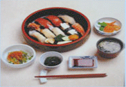 생선초밥류 상차림 이미지