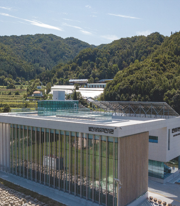 법천사지 유적전시관 전경 사진