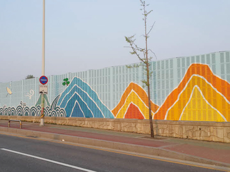 원주교도소 벽화사진