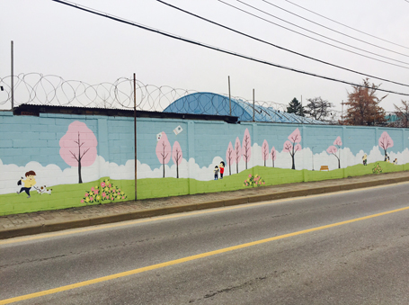 제3296부대 급양대 원흥3차아파트 건너편