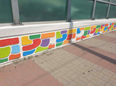 태장초등학교 벽화사진