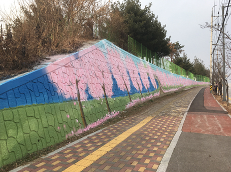 반곡동 어린이 교통공원 벽화사진